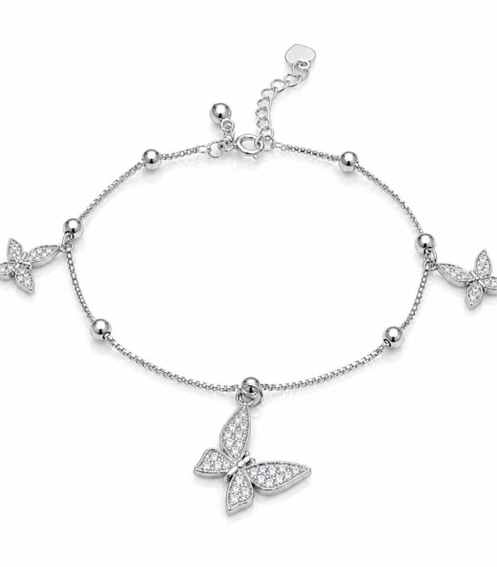 Butterfly Charm Bracelet
