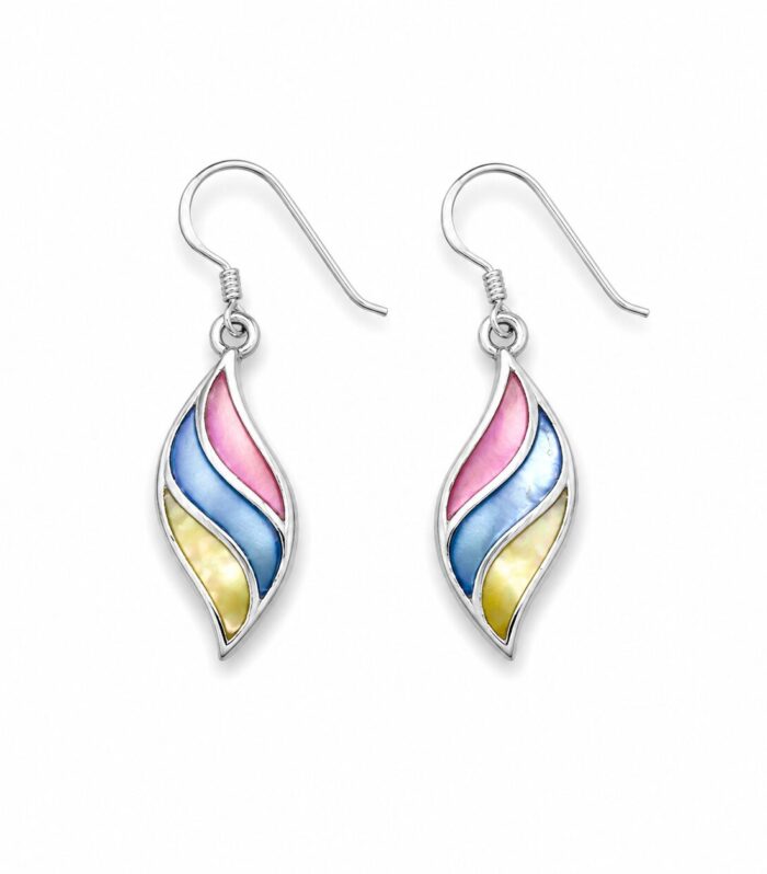 Color Flame Drop Earrings for Women