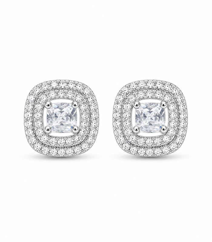 Moonlight Square Studs for Women