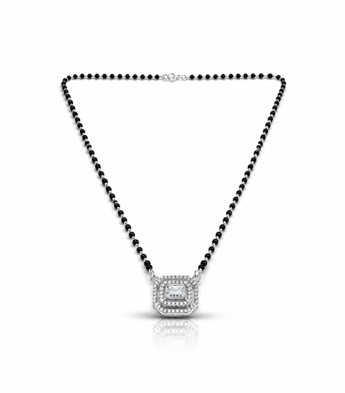 Octagon Charm Mangalsutra