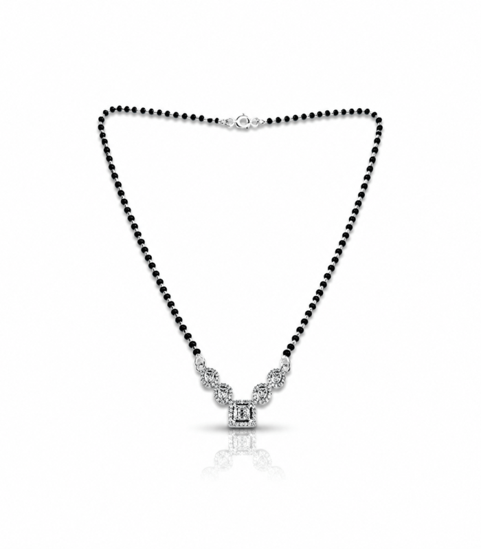 Sparkleaf CZ Mangalsutra