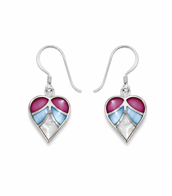 Sweet Heart Drop Earrings for Women
