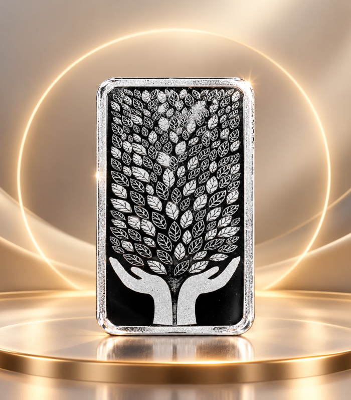 Leaf In Hands 999 Ten Grams Bar